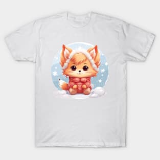 Winter dog T-Shirt